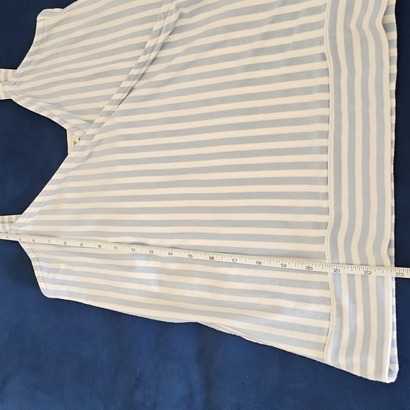 J. Crew Blue and White Stripe Tank - Picture 6 of 8